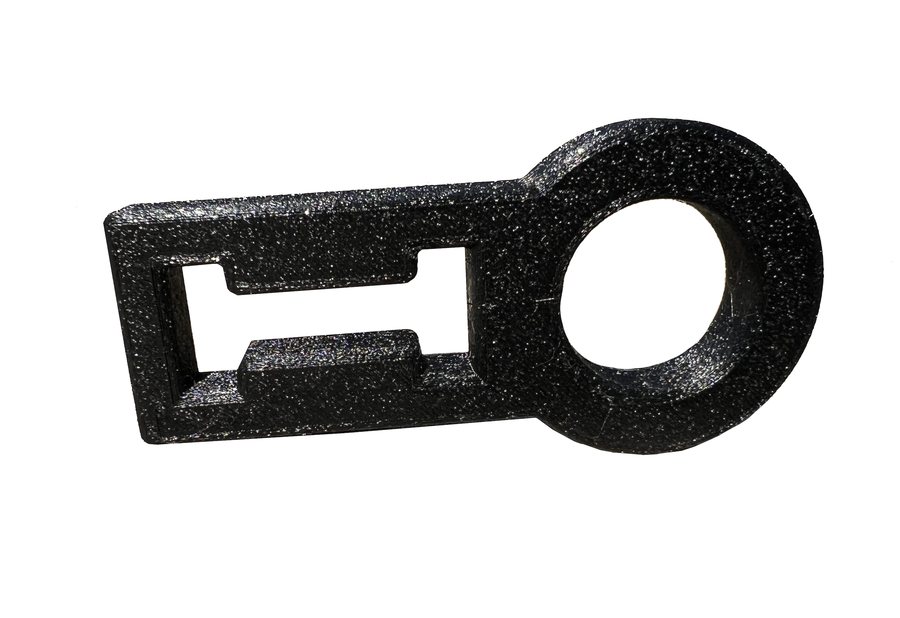 3D-printed parts in nylon and TPU